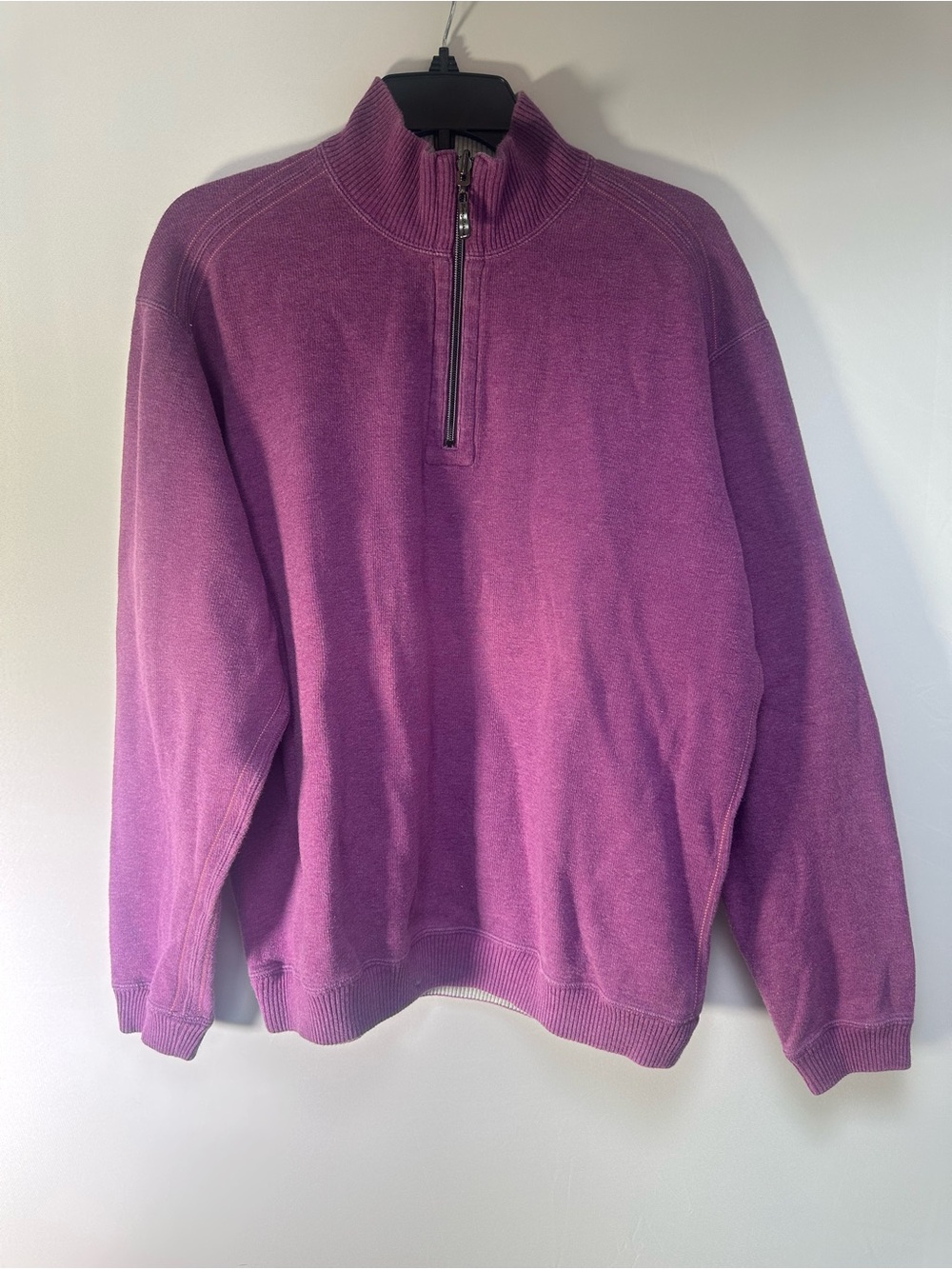 Tommy Bahama Men's Zip-Neck Sweater‎ in Purple